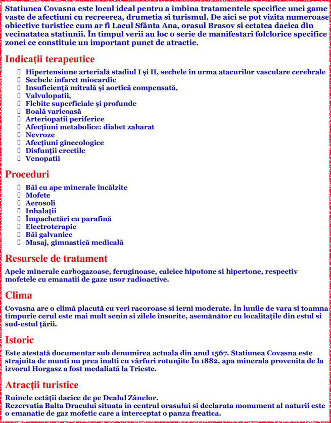 Facilitati Covasna