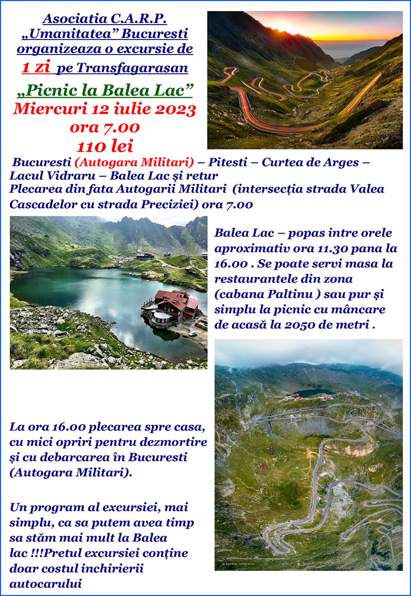 Picnic la Balea Lac 2023