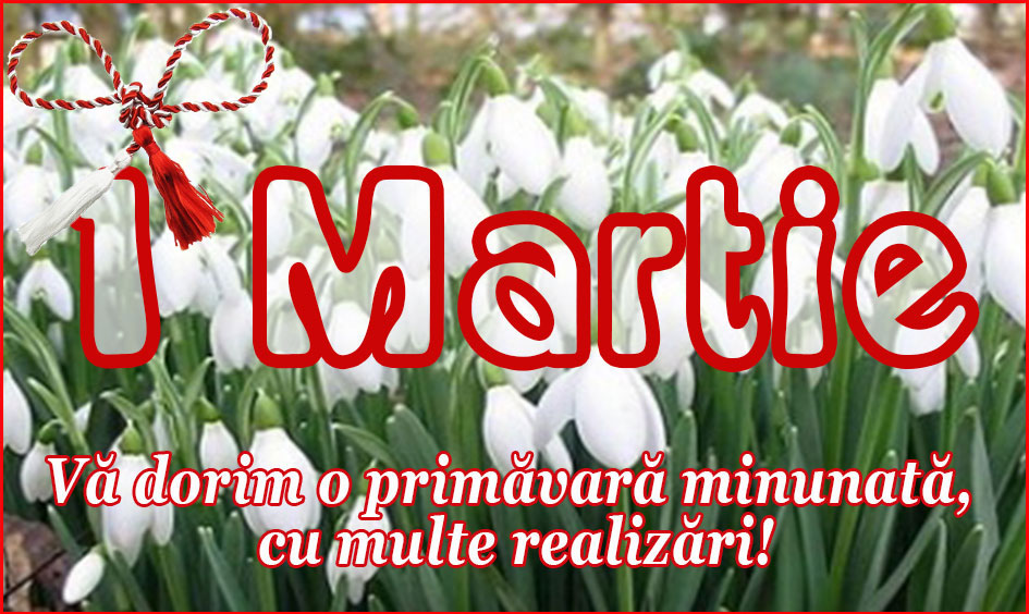 Felicitare 1 martie