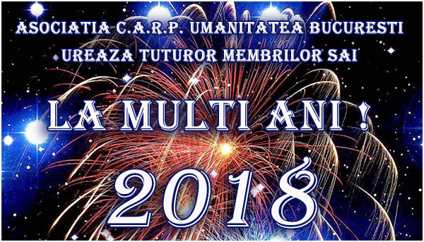 Felicitare CARP anul nou 2018